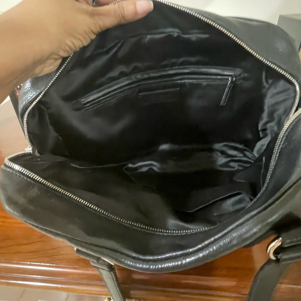 Yves Saint Laurent EUC Sac Lover black Leather Shoulder vintage Handbag ✨ - Picture 13 of 17